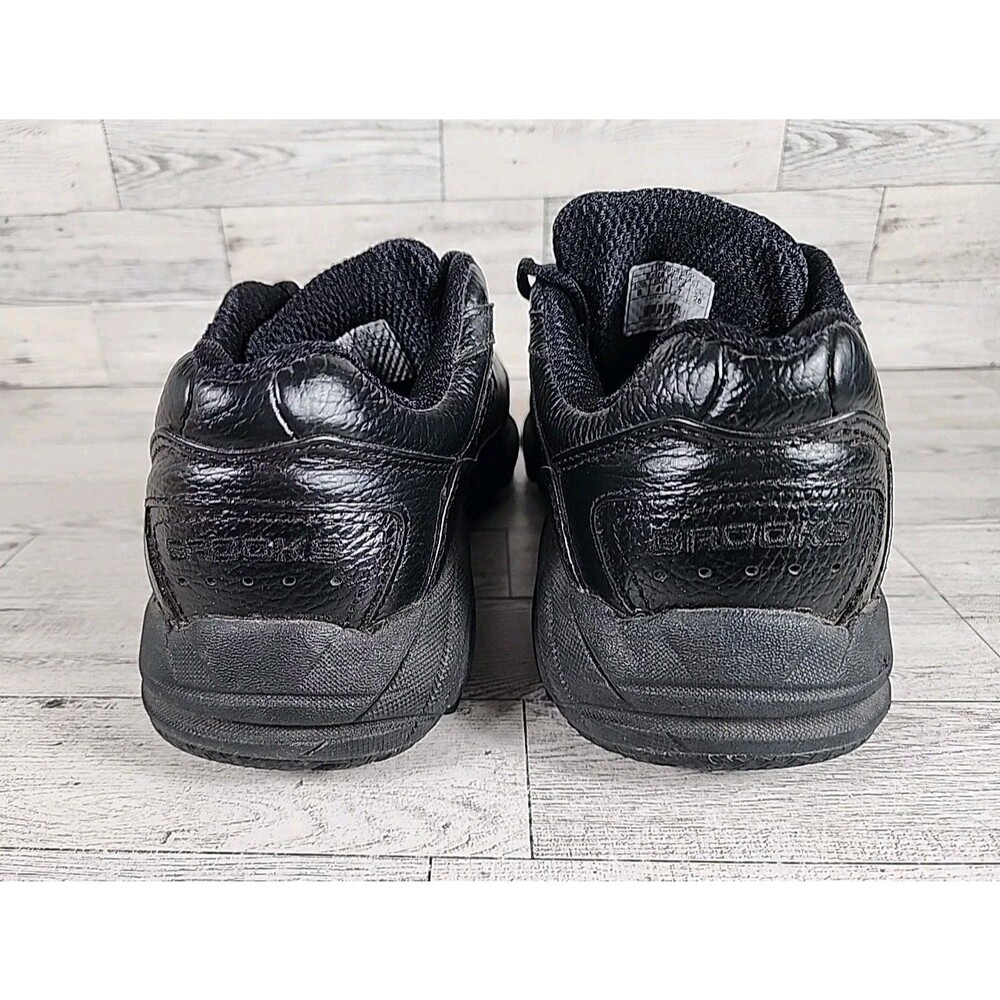 Brooks Addiction Walker Shoe Leather Slip Resistant Mens 8 EEEE *No Insoles* - Picture 3 of 10